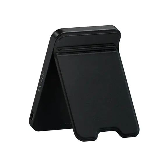 პორტატული დამტენი SATECHI Qi2 5K Magnetic Power Bank with Stand (Black) - Primestore.ge