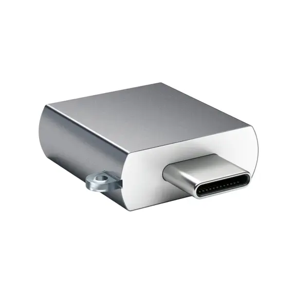 ადაპტერი SATECHI Aluminum Type-C to USB 3.0 Adapter Space Gray - Primestore.ge