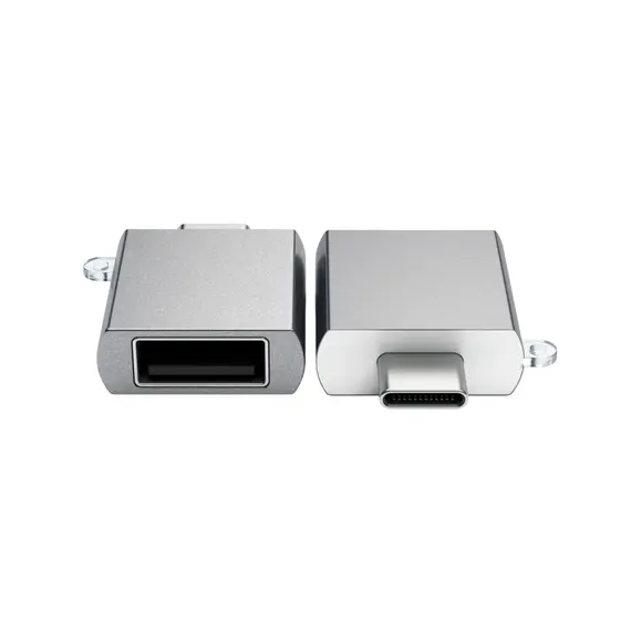 ადაპტერი SATECHI Aluminum Type-C to USB 3.0 Adapter Space Gray - Primestore.ge
