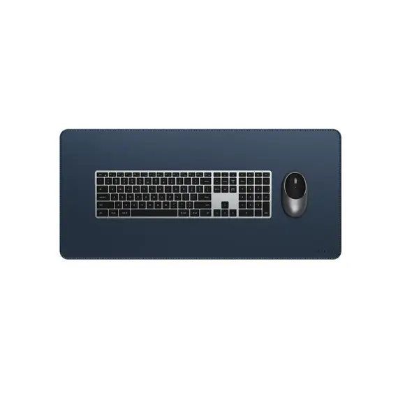 მაუსპადი SATECHI Vegan-Leather Premium Desk Mat (Blue) - Primestore.ge