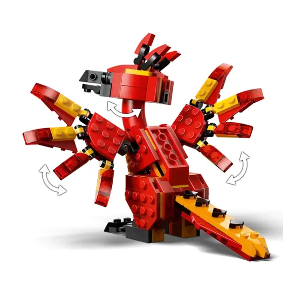 ლეგო LEGO Constructor Harry Potter Fawkes: Dumbledore's Phoenix - Primestore.ge