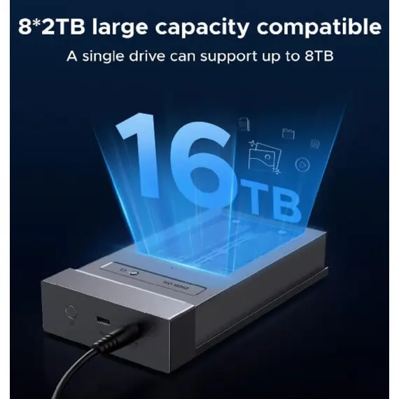 გარე მყარი დისკის ქეისი UGREEN CM847 (65733EU) M.2 NVMe USB4 SSD - 40 გბ/წმ - Primestore.ge