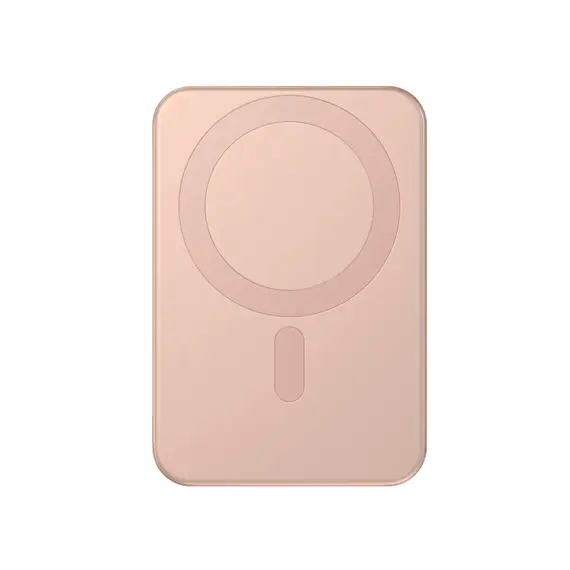 პორტატული დამტენი SATECHI Qi2 5K Magnetic Power Bank with Stand (Desert Rose) - Primestore.ge