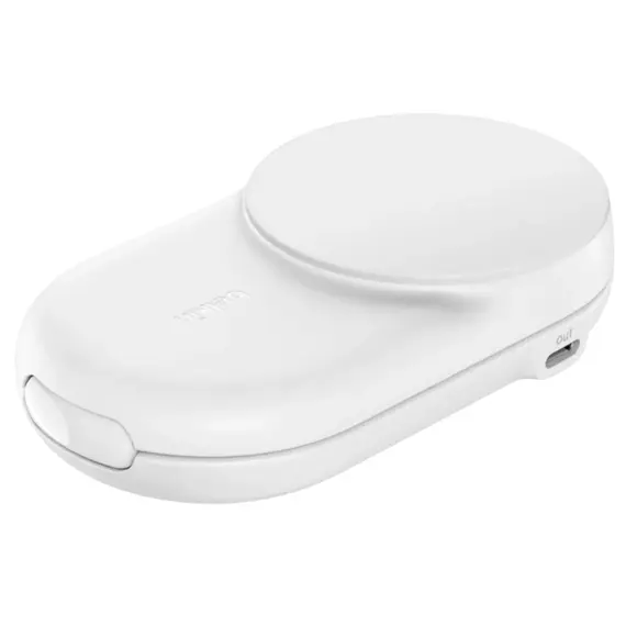 უსადენო დამტენი BELKIN 25w Qi2 2-IN-1 Foldable Charger, White - Primestore.ge