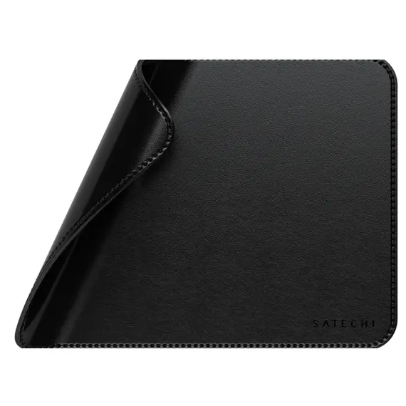 მაუსპადი SATECHI Vegan-Leather Premium Mouse Pad (Black) - Primestore.ge