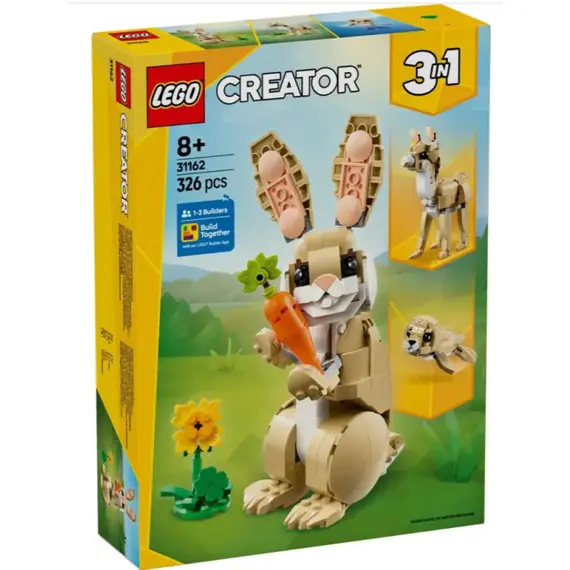 ლეგო LEGO Constructor Creator Cute Bunny - Primestore.ge