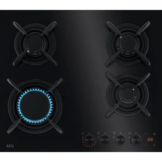 გაზქურის ზედაპირი AEG HKB64453NB - Primestore.ge