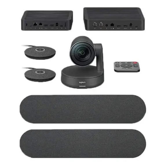 Webcam LOGITECH RALLY PLUS ULTRA-HD CONFERENCE CAM BUNDLE DUAL SPEAKER EU - EMEA