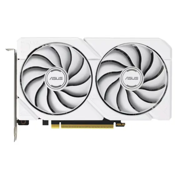 ვიდეო დაფა ASUS DUAL-RX9060XT-16G-WHITE//RX9060XT,HDMI,DP*2,16G,D6 - Primestore.ge