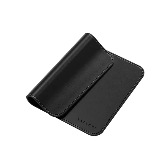 მაუსპადი SATECHI Vegan-Leather Premium Mouse Pad (Black) - Primestore.ge