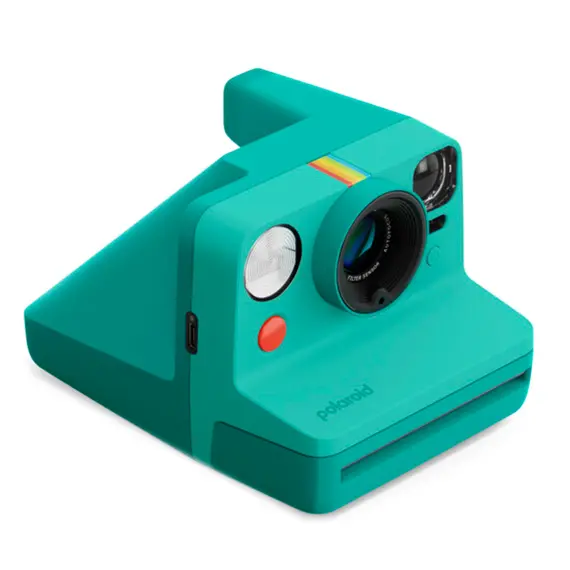 ფირის ფოტოაპარატი Polaroid Now Generation 3 Teal - Primestore.ge