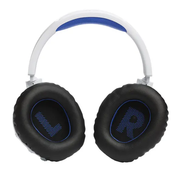 ყურსასმენი JBL Quantum 360P Gaming Headphones White/Blue - Primestore.ge