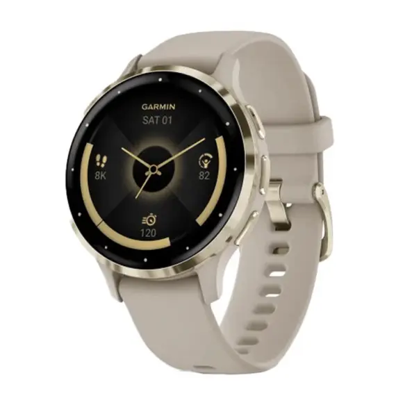 სმარტ საათი Garmin Watch Venu 3s 41mm Soft Gold - Primestore.ge