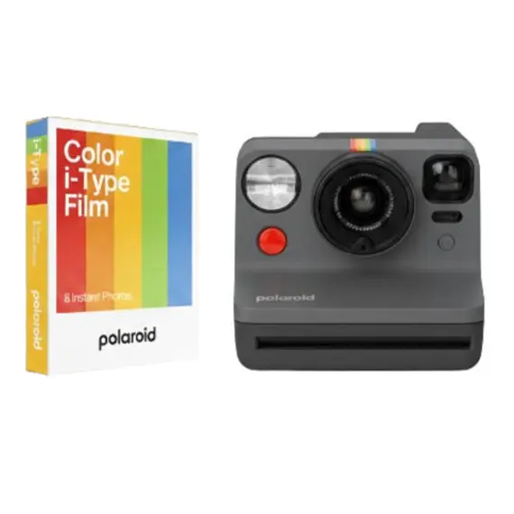 ფირის ფოტოაპარატი Polaroid Now Generation 3 Bundle Color Film (8 Photos) Black - Primestore.ge