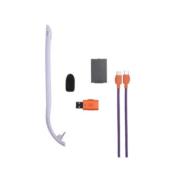 ყურსასმენი JBL Quantum 650 Wieless Gaming Headphones Purple - Primestore.ge