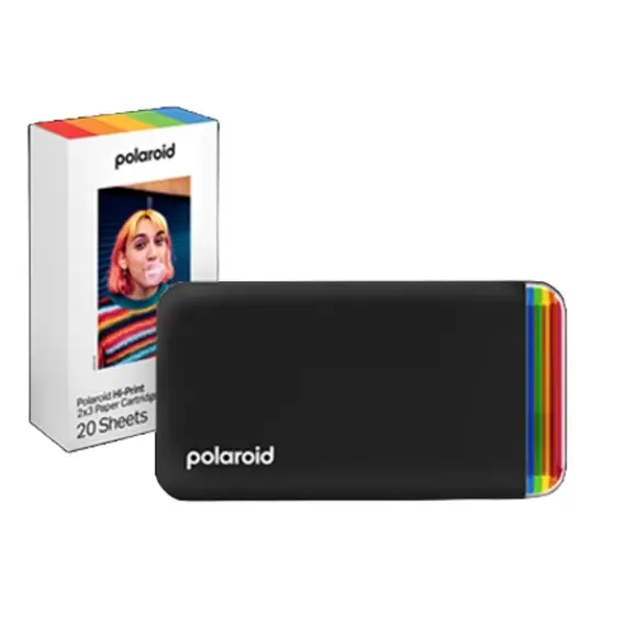 ფოტო პრინტერი Polaroid Hi·Print 2x3 Starter Set Gen 2 Black - Primestore.ge