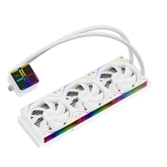 ქულერი THERMALRIGHT Magic Qube 360 ARGB WHITE CPU Universal Cooler - Primestore.ge