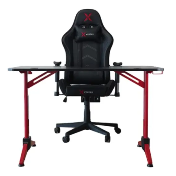 სათამაშო სავარძელი Vertex Illidan Gaming Chair RGB Black PU - Primestore.ge