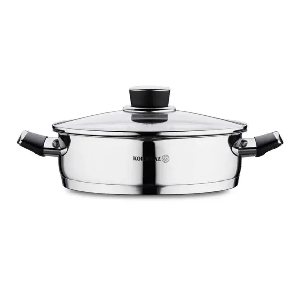 ქვაბი Korkmaz A2084 Deep Casserole 24x16cm / 7.0l - Primestore.ge