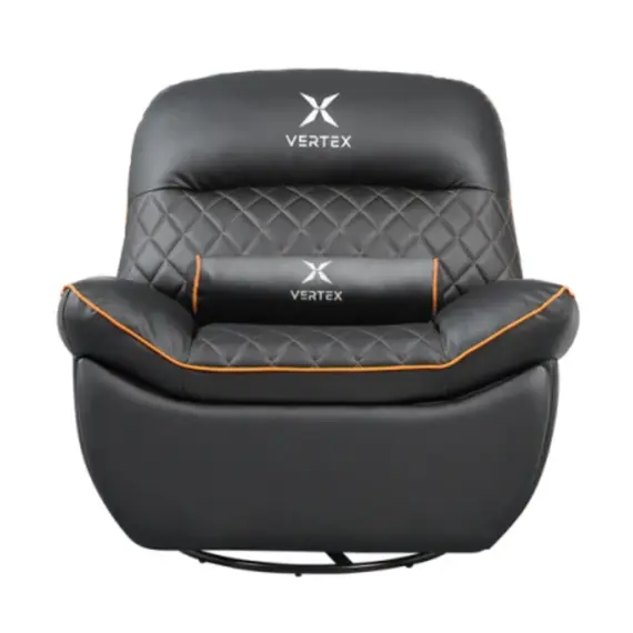 სათამაშო სავარძელი Vertex Throne Gaming Sofa Orange/PVC - Primestore.ge