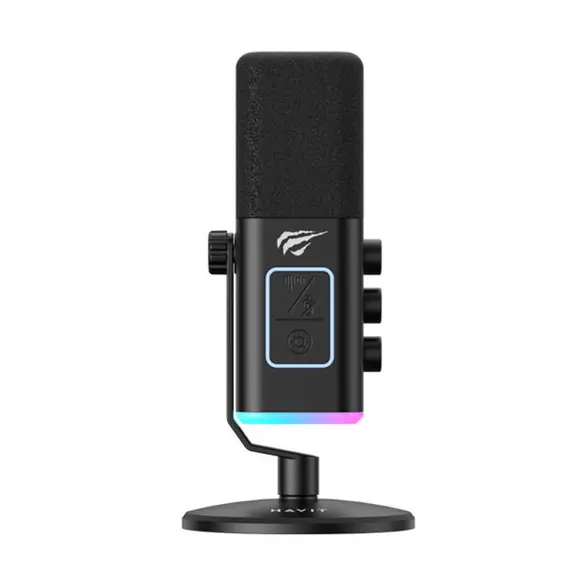 მიკროფონი Havit GK71 Recording Live Microphone Black - Primestore.ge