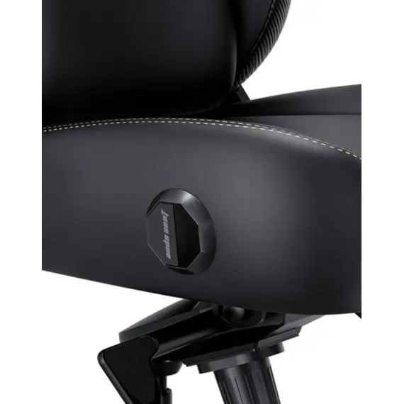 სათამაშო სავარძელი AndaSeat Chair Kaiser 4 V2 XL, PVC leather, 6D-Armrests, black - Primestore.ge