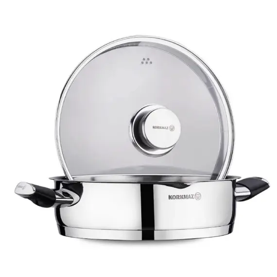 ქვაბი Korkmaz A2084 Deep Casserole 24x16cm / 7.0l - Primestore.ge
