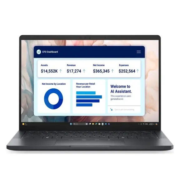 ნოუთბუქი DELL Pro 13 Premium 13.3" QHD+ Touch, Intel U7-268V, 32GB, F512GB, UMA, Win11P, black - Primestore.ge
