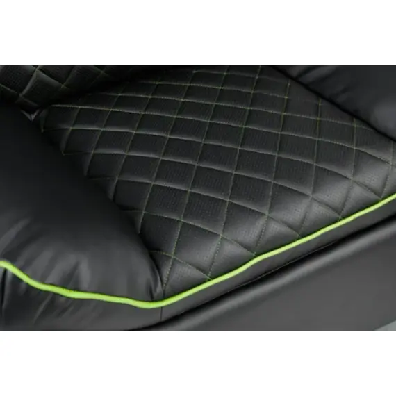 სათამაშო სავარძელი Vertex Throne Gaming Sofa Green/PVC - Primestore.ge