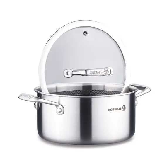 ქვაბი Korkmaz A3872 Casserole Altima 24x12cm / 5.4l - Primestore.ge