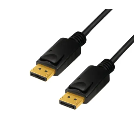 კაბელი Logilink CV0139 8K/60Hz DisplayPort Cable Black 5m - Primestore.ge