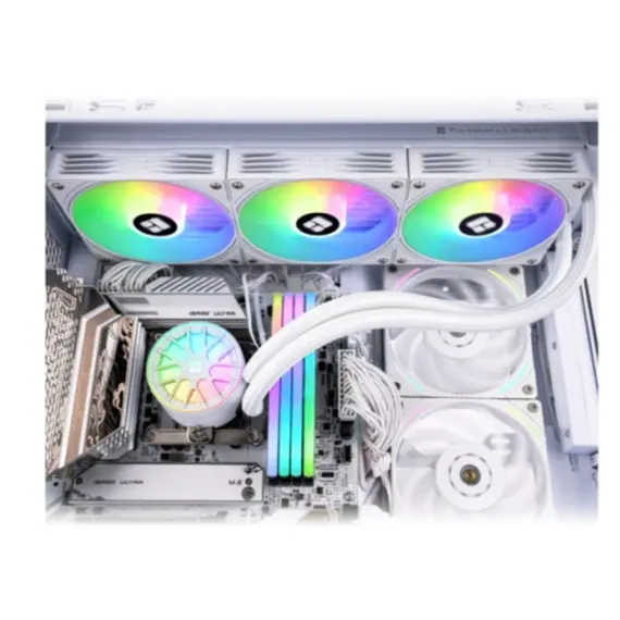 ქულერი THERMALRIGHT Aqua Elite 360 ARGB WHITE V6 CPU Universal Cooler - Primestore.ge