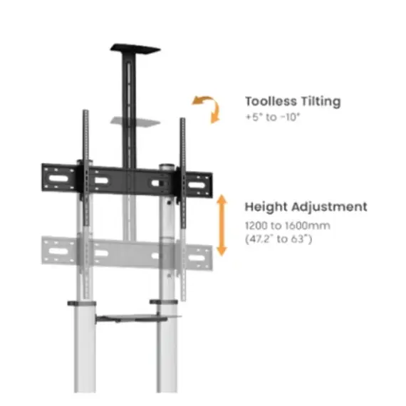ტელევიზორის სადგამი Vertex VX-TV-ST02 TV Stand 60"-100" - Primestore.ge