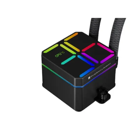 ქულერი THERMALRIGHT Magic Qube 360 ARGB BLACK CPU Universal Cooler - Primestore.ge