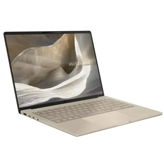 ნოუთბუქი Asus Zenbook A14  14'' OLED Snapdragon X2  Elite X2E88100  4.0GHz  32GB 1TB SSD Adreno iGPU  WIN 11 HOME Beige - Primestore.ge