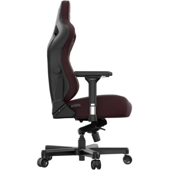 სათამაშო სავარძელი AndaSeat Chair Kaiser 3 XL, PVC leather, 4D-Armrests, maroon - Primestore.ge