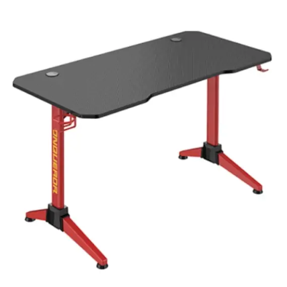 სათამაშო მაგიდა Vertex VX-GD-01BR Conqueror Gaming Desk Black/Red - Primestore.ge