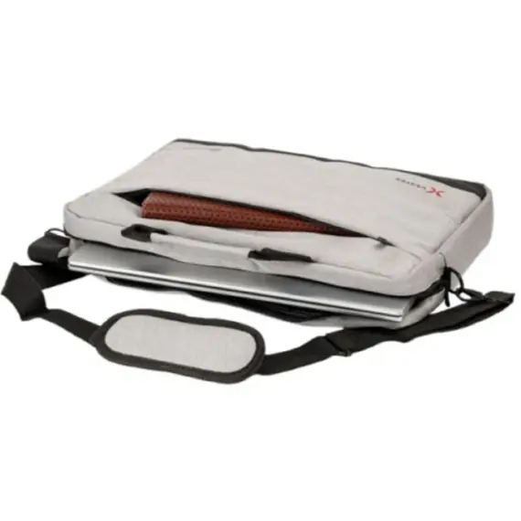 ნოუთბუქის ჩანთა Vertex VX-415G Carry Bag 15.6" Gray - Primestore.ge