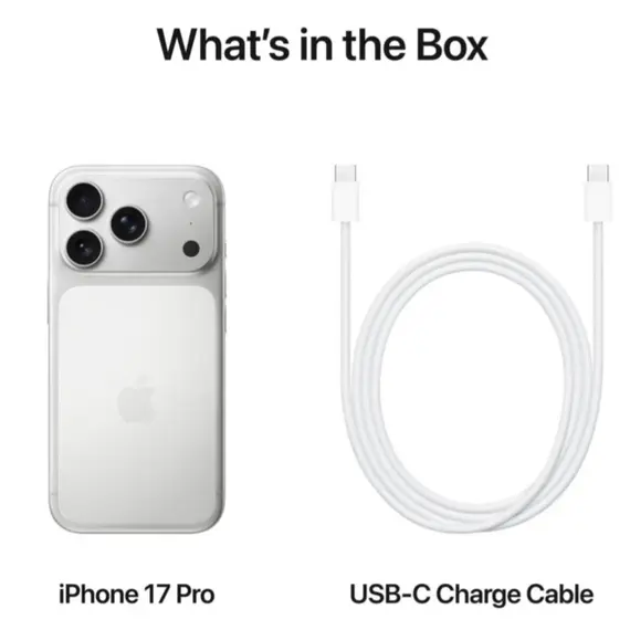 მობილური ტელეფონი Apple iPhone 17 Pro 512GB Silver - Primestore.ge