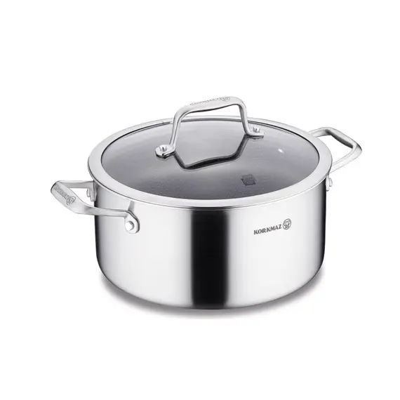 ქვაბი Korkmaz A3872 Casserole Altima 24x12cm / 5.4l - Primestore.ge