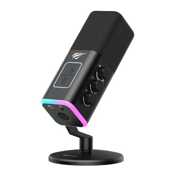 მიკროფონი Havit GK71 Recording Live Microphone Black - Primestore.ge