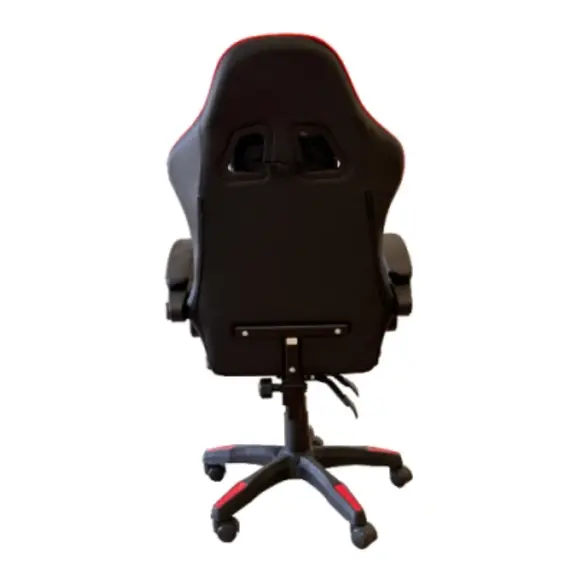 სათამაშო სავარძელი Vertex Noho Gaming Chair Black/Red PVC - Primestore.ge
