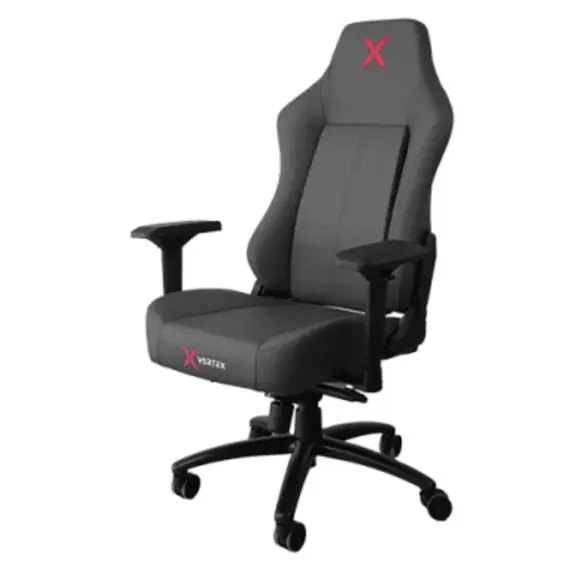 სათამაშო სავარძელი Vertex Imperion Gaming Chair Black Leather - Primestore.ge