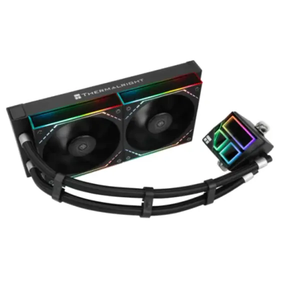 ქულერი THERMALRIGHT Frozen Infinity 240 BLACK ARGB CPU Universal Cooler (in bulk) - Primestore.ge