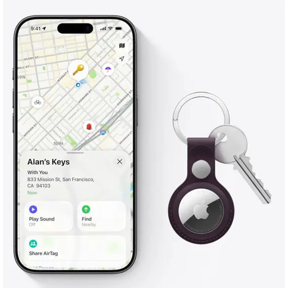 Bluetooth თრექერი Apple AirTag 2 White - Primestore.ge