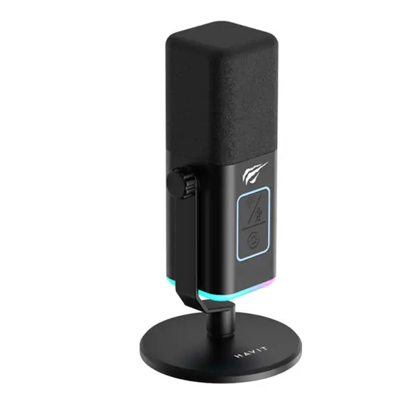 მიკროფონი Havit GK71 Recording Live Microphone Black - Primestore.ge