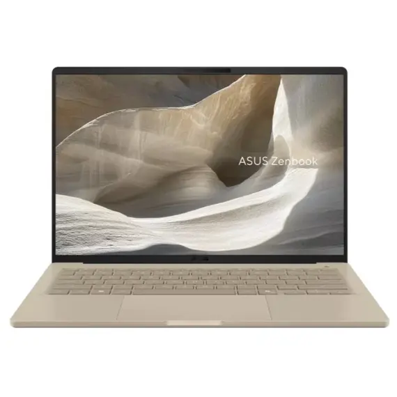 ნოუთბუქი Asus Zenbook A14  14'' OLED Snapdragon X2  Elite X2E88100  4.0GHz  32GB 1TB SSD Adreno iGPU  WIN 11 HOME Beige - Primestore.ge