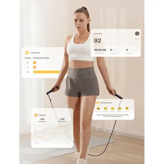 ჭკვიანი ლახტი Xiaomi Smart Jump Rope Blue - Primestore.ge
