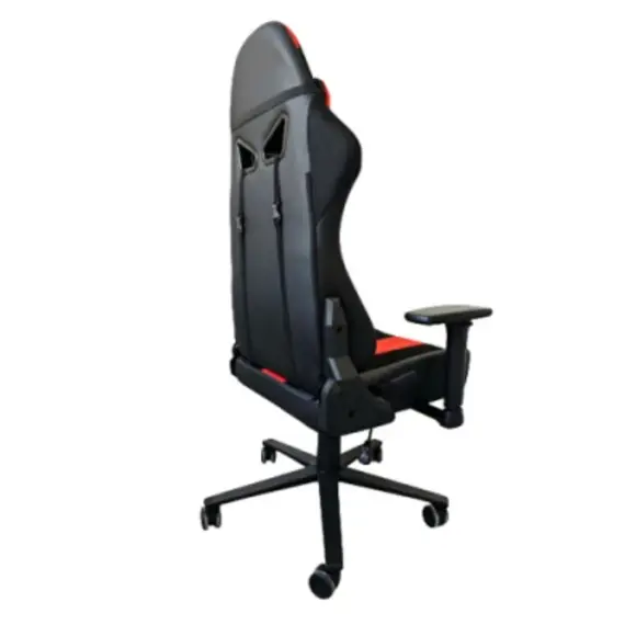 სათამაშო სავარძელი Vertex HellRunner Gaming Chair Black/Red PU - Primestore.ge