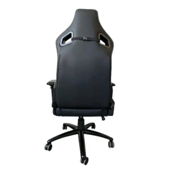 სათამაშო სავარძელი Vertex Predator Gaming Chair Black Car Leather - Primestore.ge
